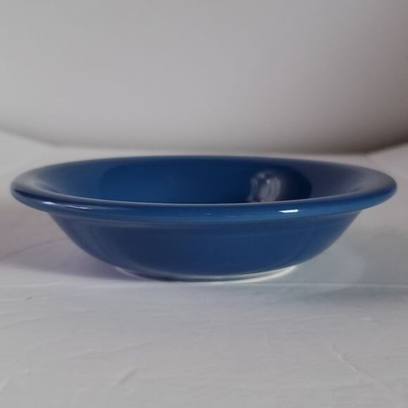 Fiestaware Fiesta Small CERAMICBowl Dish CONTAINER Fruit Lapis Blue - Picture 4 of 14